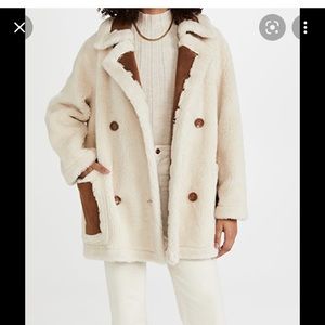 Stand studio Nayeli Sherpa jacket 40